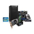 Komplett PC i delar - 3,3GHz QC 4GB 1TB DVD&plusmn;RW