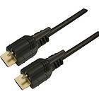 Deltaco HDMI - HDMI High Speed (lock) 5m