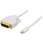 Deltaco DVI-D Single Link - DisplayPort Mini 1m