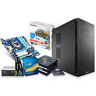 NetOnNet Intel Dator i delar - 3,2GHz QC 16GB 120GB DVD&plusmn;RW