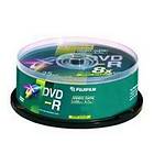 Fujifilm DVD-R 4,7GB 8x 25-pack Spindel Inkjet