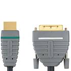 Bandridge Blue HDMI - DVI-D Dual Link 2m