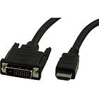 Deltaco HDMI - DVI-D Dual Link (PS3) 1,8m