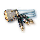 Supra DVI-I - 3RCA 1m