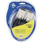 Deltaco DVI-I - DVI-I Dual Link 5m