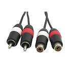 Isotech Audio 2RCA - 2RCA M-F 1,8m