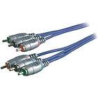 Vivanco SICRR Component 3RCA - 3RCA 2m