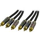 Deltaco Skruv Component 3RCA - 3RCA 10m