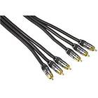 Hama 5 Stars Component 3RCA - 3RCA 1,5m