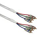 Hama White Stream Component 3RCA - 3RCA 5m