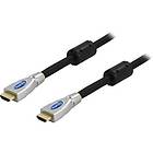 Deltaco AWG28 Nylon HDMI - HDMI 1m
