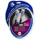 Deltaco AWG28 Nylon HDMI - HDMI 2m