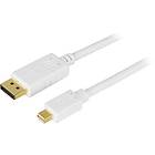 Deltaco DisplayPort - DisplayPort Mini 2m