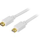 Deltaco DisplayPort Mini - DisplayPort Mini M-F 0,5m
