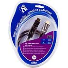 Deltaco HDMI - HDMI High Speed with Ethernet (Swivel) 1m