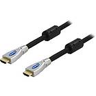 Deltaco Nylon HDMI - HDMI High Speed with Ethernet 2m