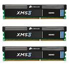 Corsair XMS3 DDR3 PC10600/1333MHz CL9 3x4GB