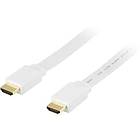Deltaco Flat HDMI - HDMI High Speed with Ethernet 5m