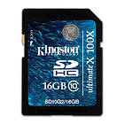 Kingston SDHC UltimateX 100x Class 10 G2 16GB