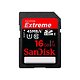 SanDisk Extreme SDHC 45MB/s 16GB