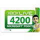 Microsoft Xbox 360 Live Points 4200