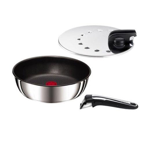 Tefal Ingenio Gourmet Stainless Steel Saute Pan 24cm (with lid) price