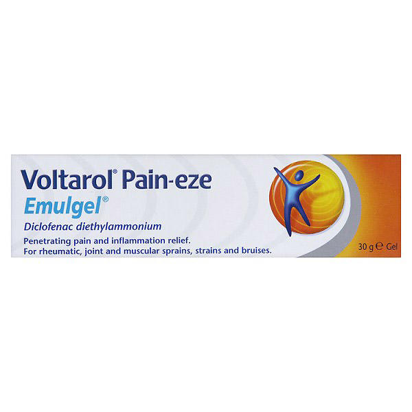 Novartis Voltarol Pain-eze Emulgel 30g Price Comparison - Find The Best 