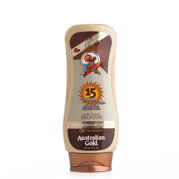 Australian Gold Sun Lotion with Bronzer SPF15 237ml price comparison