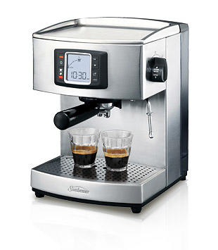 Sunbeam EM5600 Cafe Latte Coffee Machine - Espresso Machine - Lowest price, test and reviews